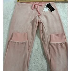 Juicy Couture Black Label Luxe Velour XS Womens Joggers NWT